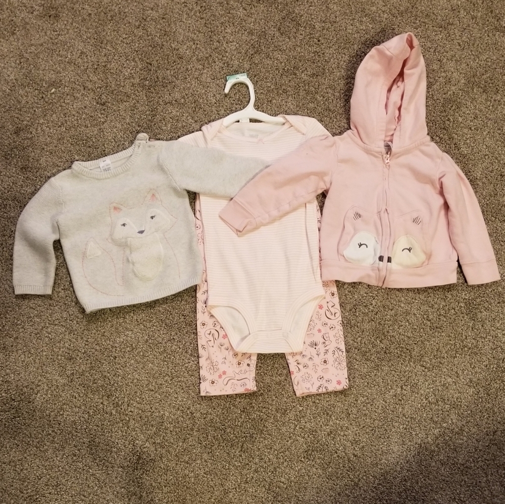 Carter's Fall Foxes Bundle